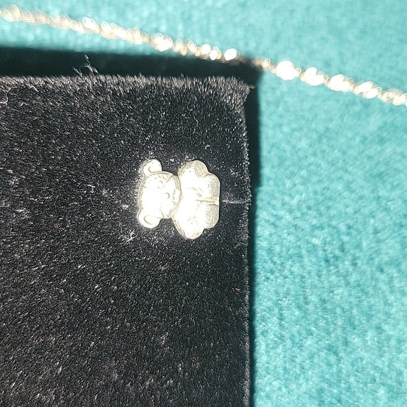 Stud earrings, Bracelet and SS 925 necklace & Ballerina shoes pendant - Picture 3 of 7